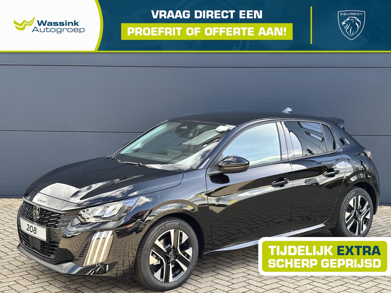Peugeot 208 - 1.2 Hybrid 110 e-DCS6 Allure | Navigatie | Parkeercamera | Parkeersensoren | Direct leverb - AutoWereld.nl