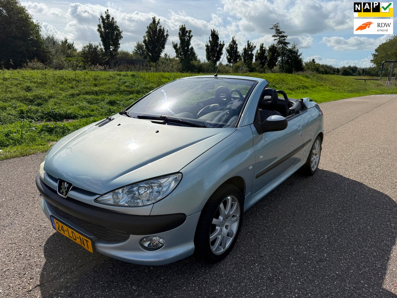 Peugeot 206 CC - 1.6-16V Automaat/Cabrio/Apk/Airco//Boekjes - AutoWereld.nl