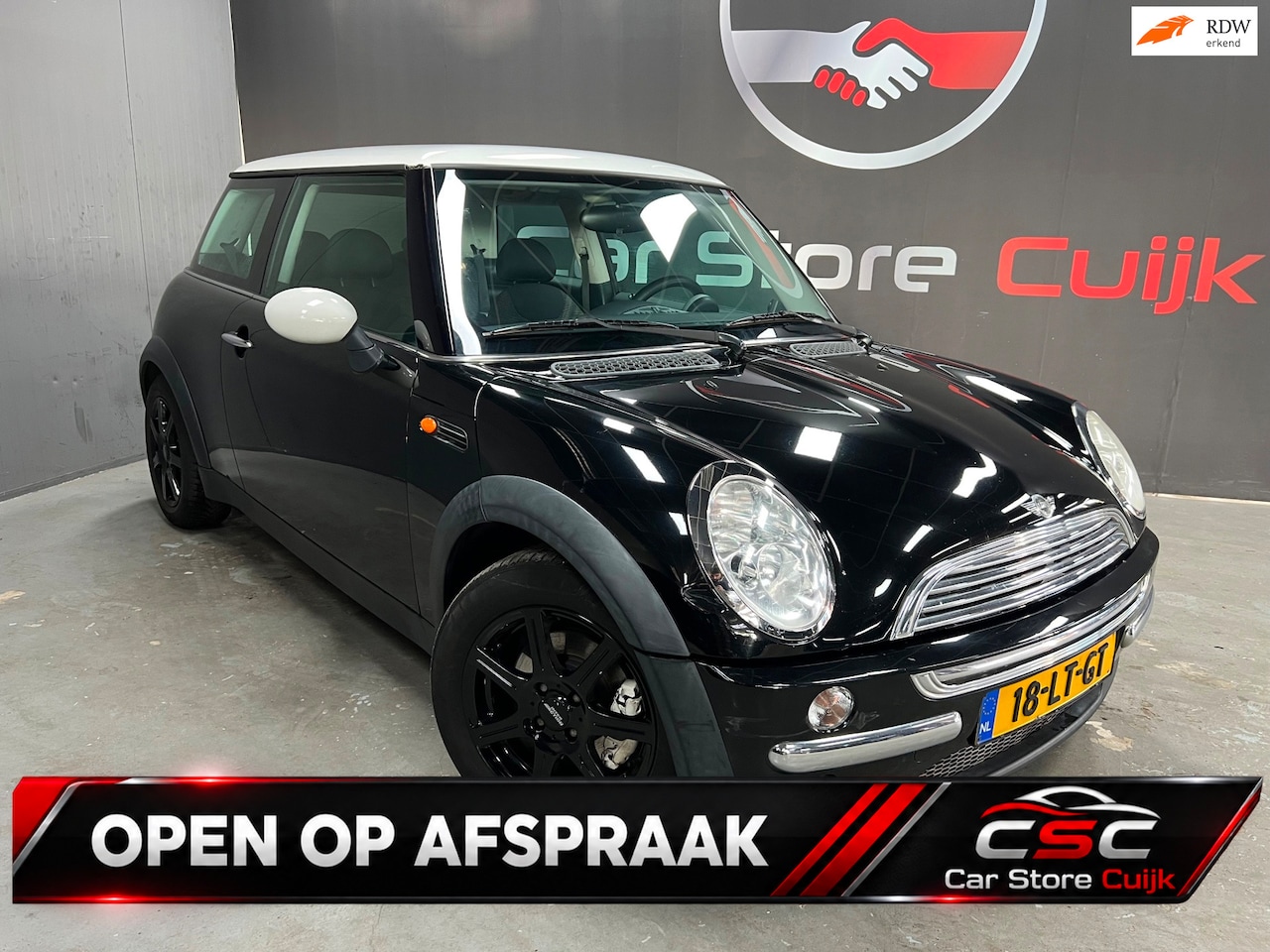 MINI 3-Deurs - 1.6 Cooper Pepper|NW koppeling|APK|Airco|NAP|Cruise - AutoWereld.nl
