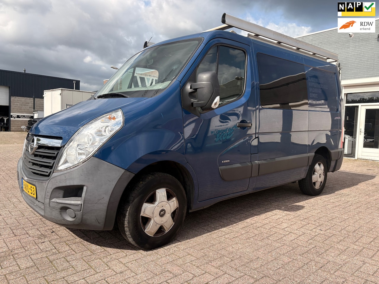 Opel Movano - 2.3 CDTI L1H1 - Dubbel cabine - airco - apk tot 07-2027 - AutoWereld.nl