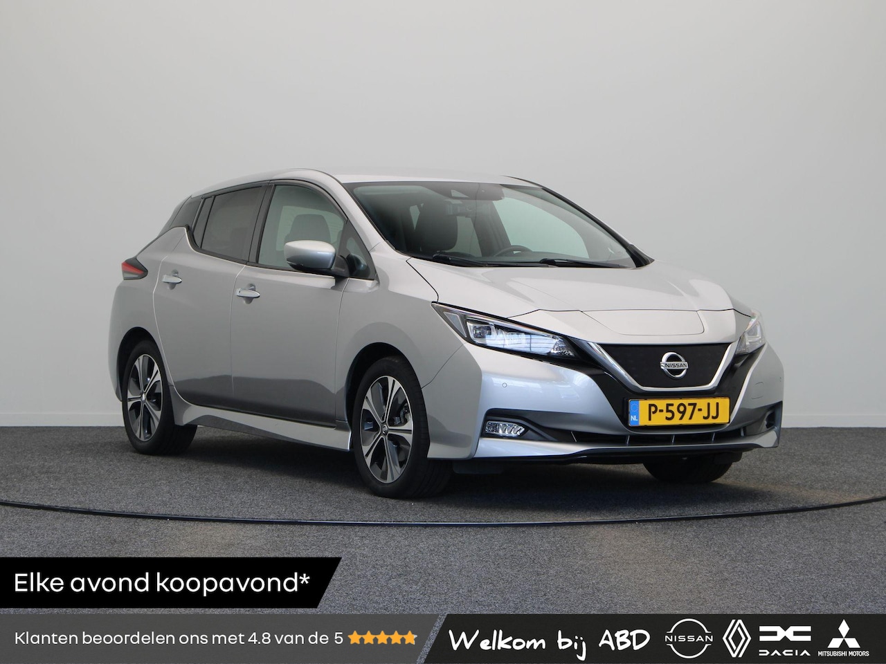 Nissan LEAF - Tekna 40 kWh | SOH 91% | Leder | Led | Stoel en stuurverwarming | Carplay | - AutoWereld.nl