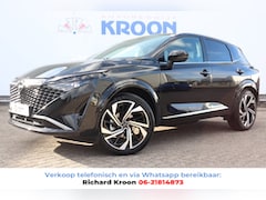Nissan Qashqai - 1.3 MHEV Xtronic Tekna Plus I Panoramadak I Luxe leder I 360 Camera I Stoel en stuur verwa