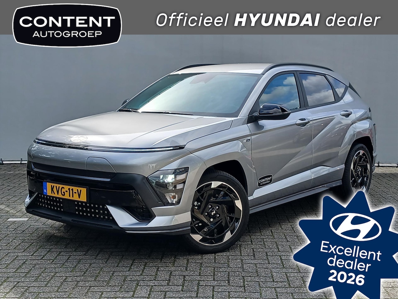 Hyundai Kona - 64,8 kWh 204pk N Line Business / DIRECT LEVERBAAR! / Demonstratieauto / - AutoWereld.nl