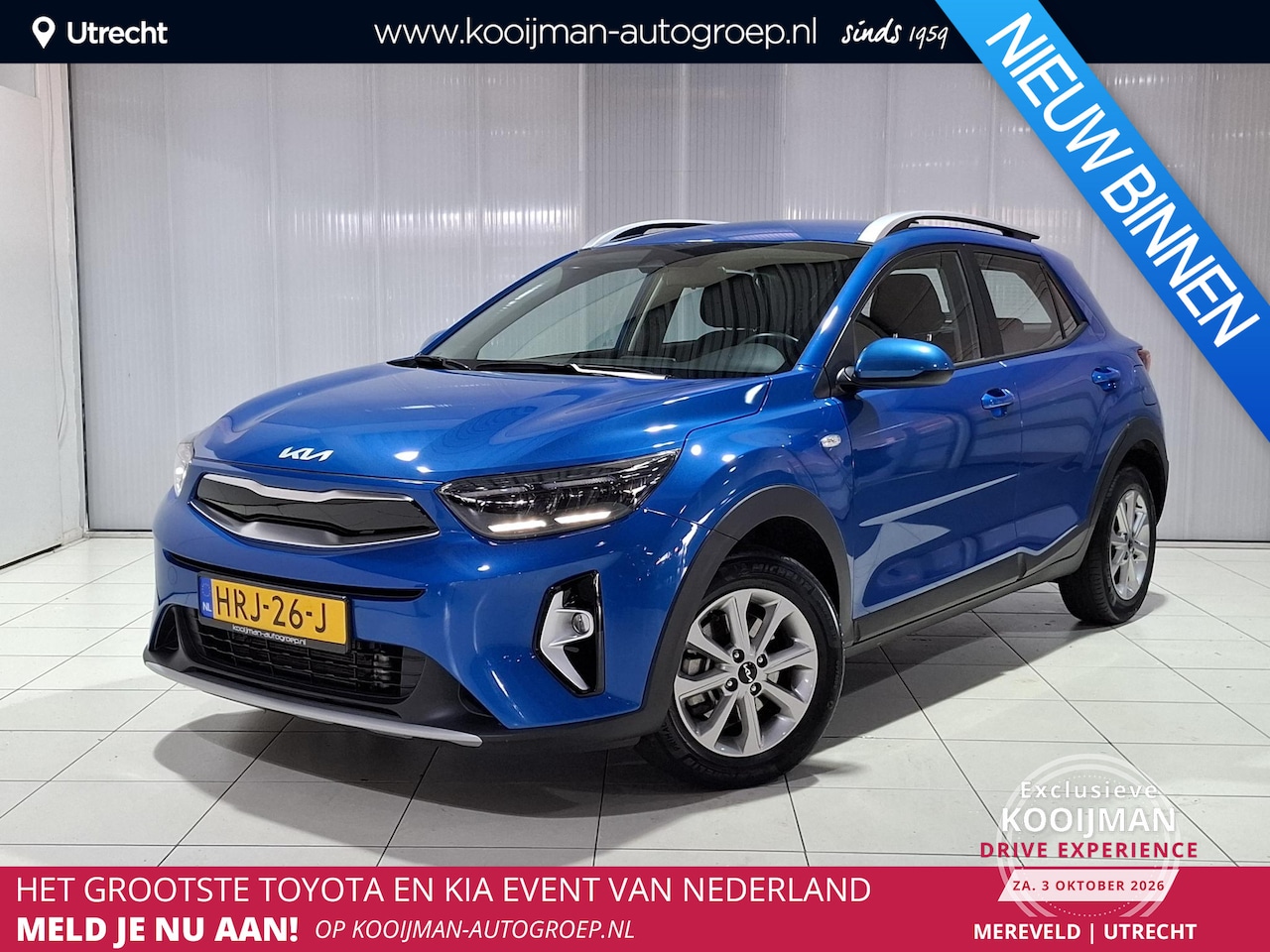 Kia Stonic - 1.0 T-GDi MHEV DynamicLine Apple Carplay/Android Auto, Navigatie, Camera. - AutoWereld.nl