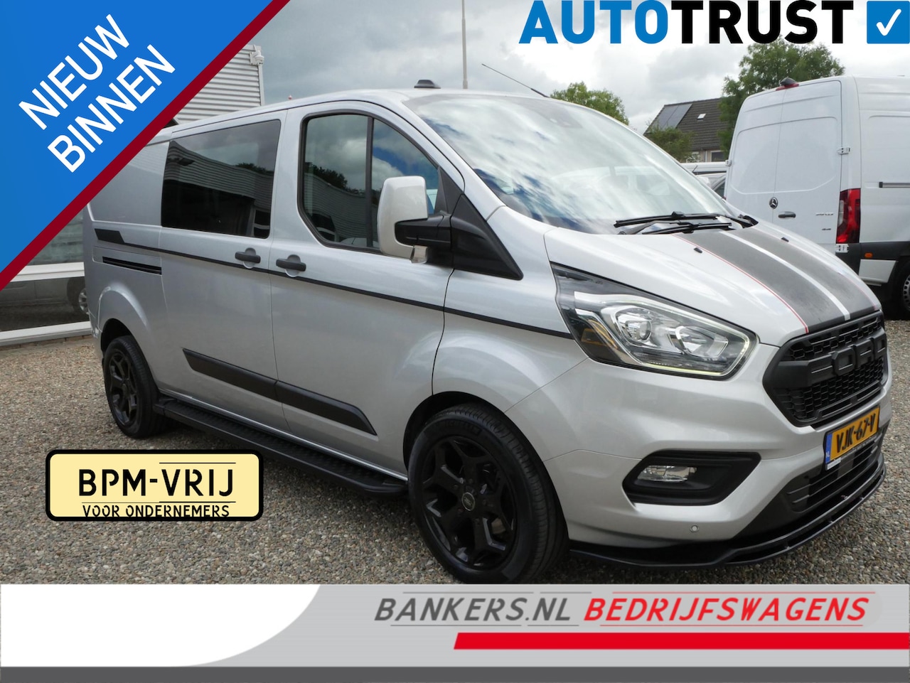 Ford Transit Custom - 2.0 TDCI 170PK L2 Dubbel Cab Airco Camera Automaat - AutoWereld.nl