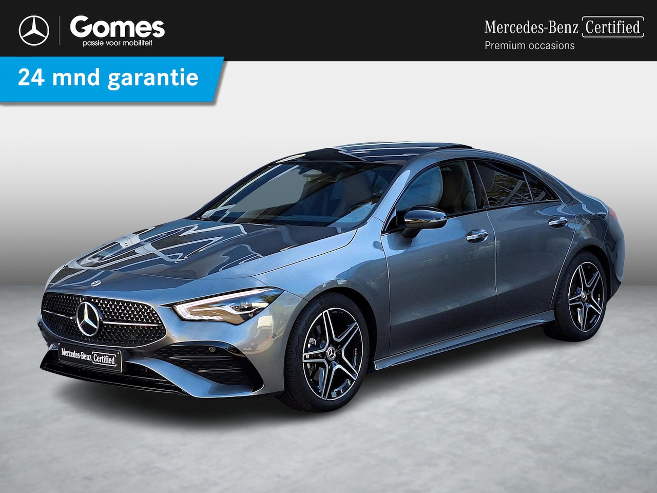 Mercedes-Benz CLA-Klasse - 180 Star Edition AMG | Night Pakket | Panoramadak | Bruin Interieur | Dodehoekassistent | - AutoWereld.nl