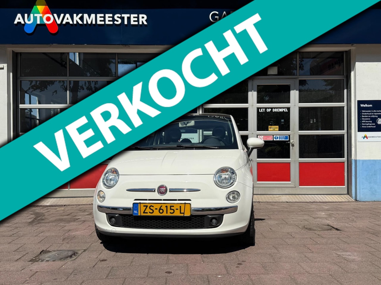 Fiat 500 - 1.2 BiColore 1.2 Bicolore - AutoWereld.nl