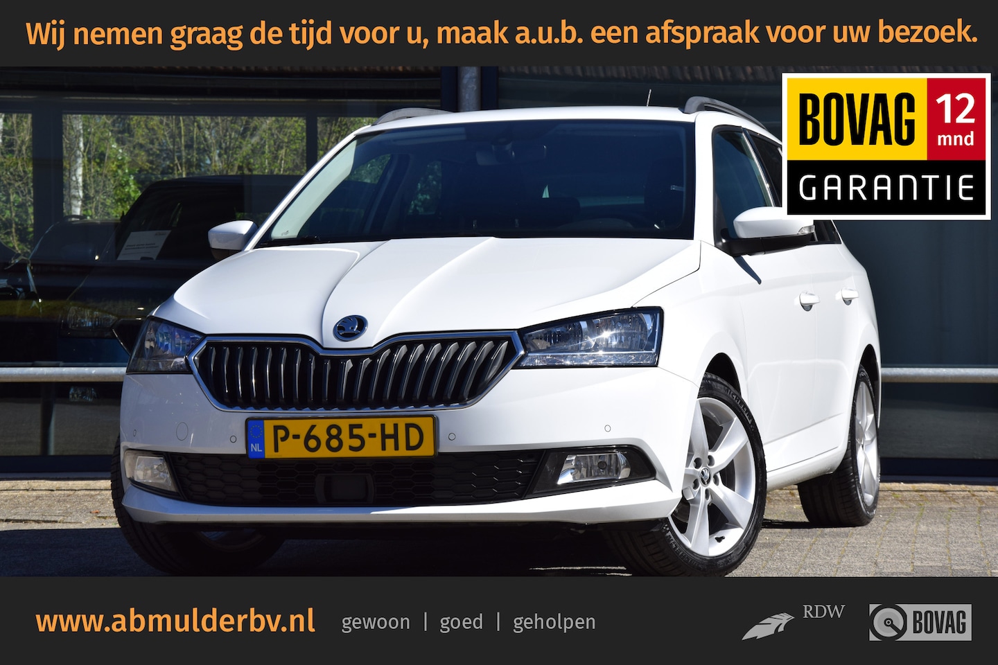 Skoda Fabia Combi - 1.0 TSI 96PK Ambition | Org. NL | Incl. BOVAG Garantie | Adaptive Cruise Control | Parkeer - AutoWereld.nl