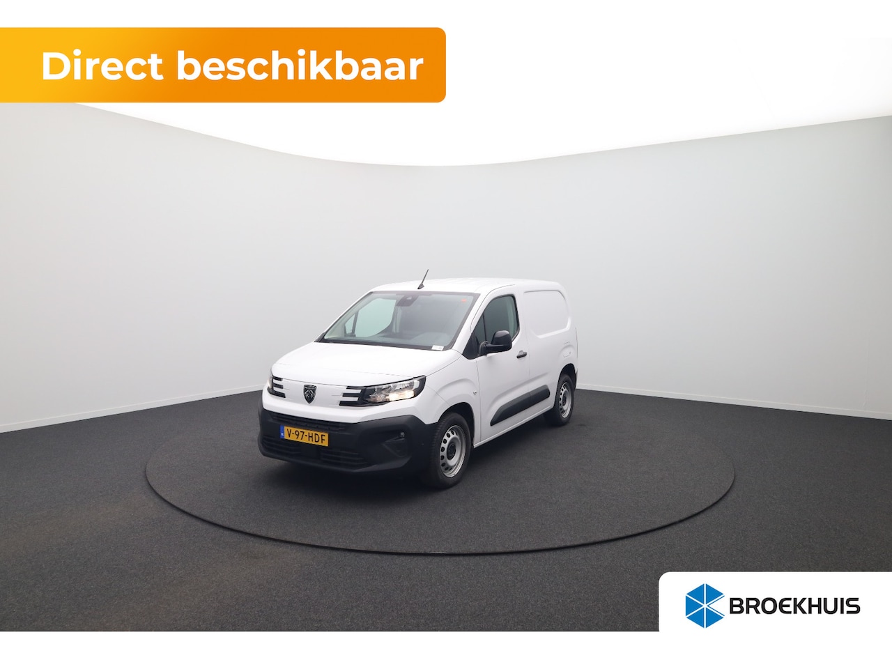 Peugeot Partner - 1.5 BlueHDi 100 S&S L1 | Camera | All seasons | Airco | Trekhaak | Navi | Dodehoek detecti - AutoWereld.nl