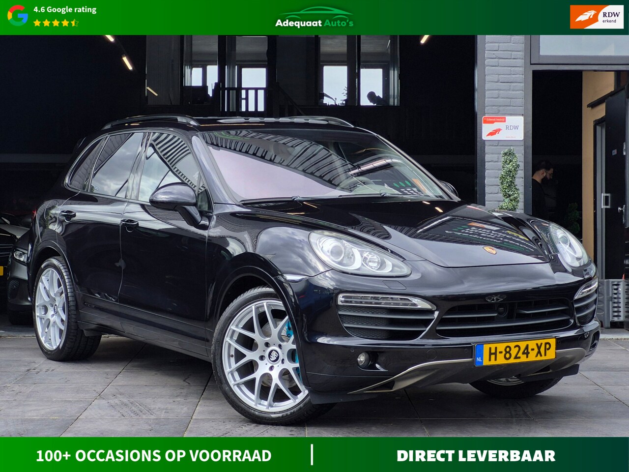 Porsche Cayenne - 4.8 S|Pano|Keyless|Camera|Trekhaak|APK - AutoWereld.nl