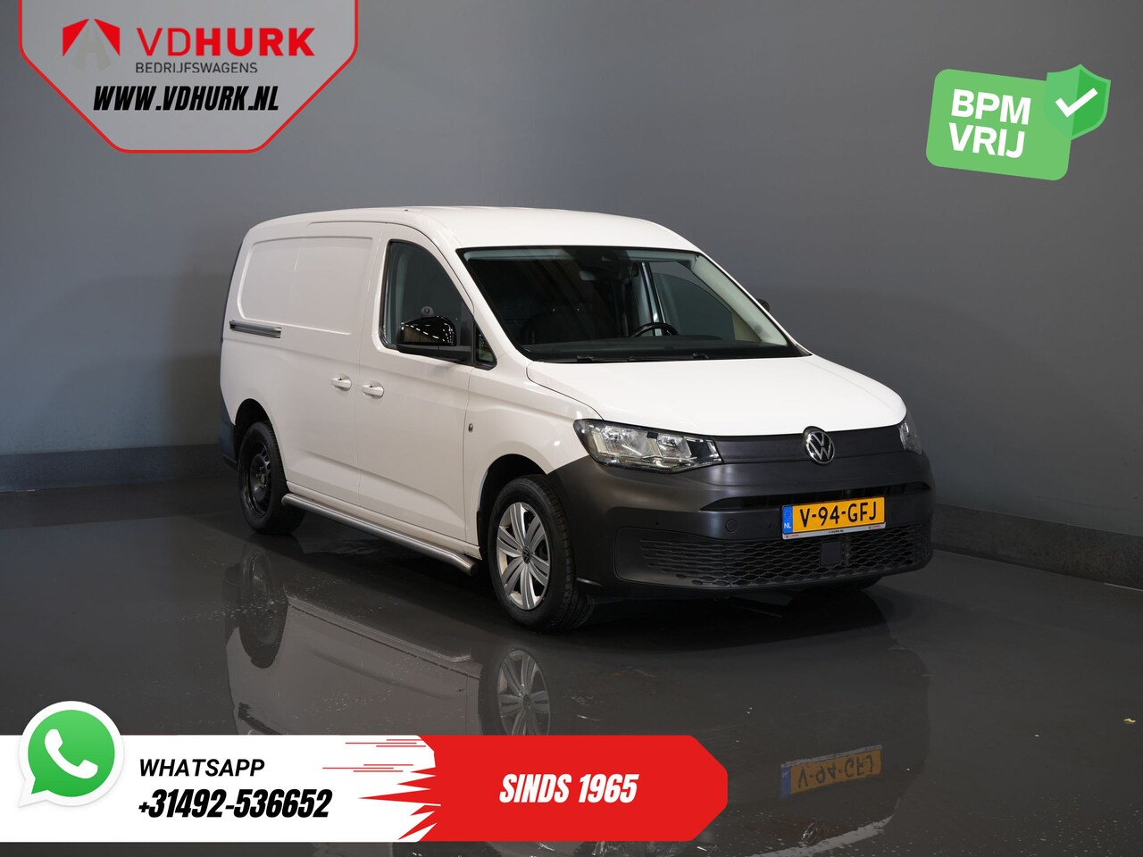 Volkswagen Caddy Cargo Maxi - 2.0 TDI 125 pk DSG Aut. Virtual Cockpit/ Carplay/ Cruise/ Camera/ PDC - AutoWereld.nl