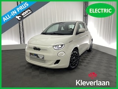 Fiat 500 - La Prima 42 kWh | Apple carplay | Navi | Camera | Leer | Stoelverwarming | Armsteun | Dode