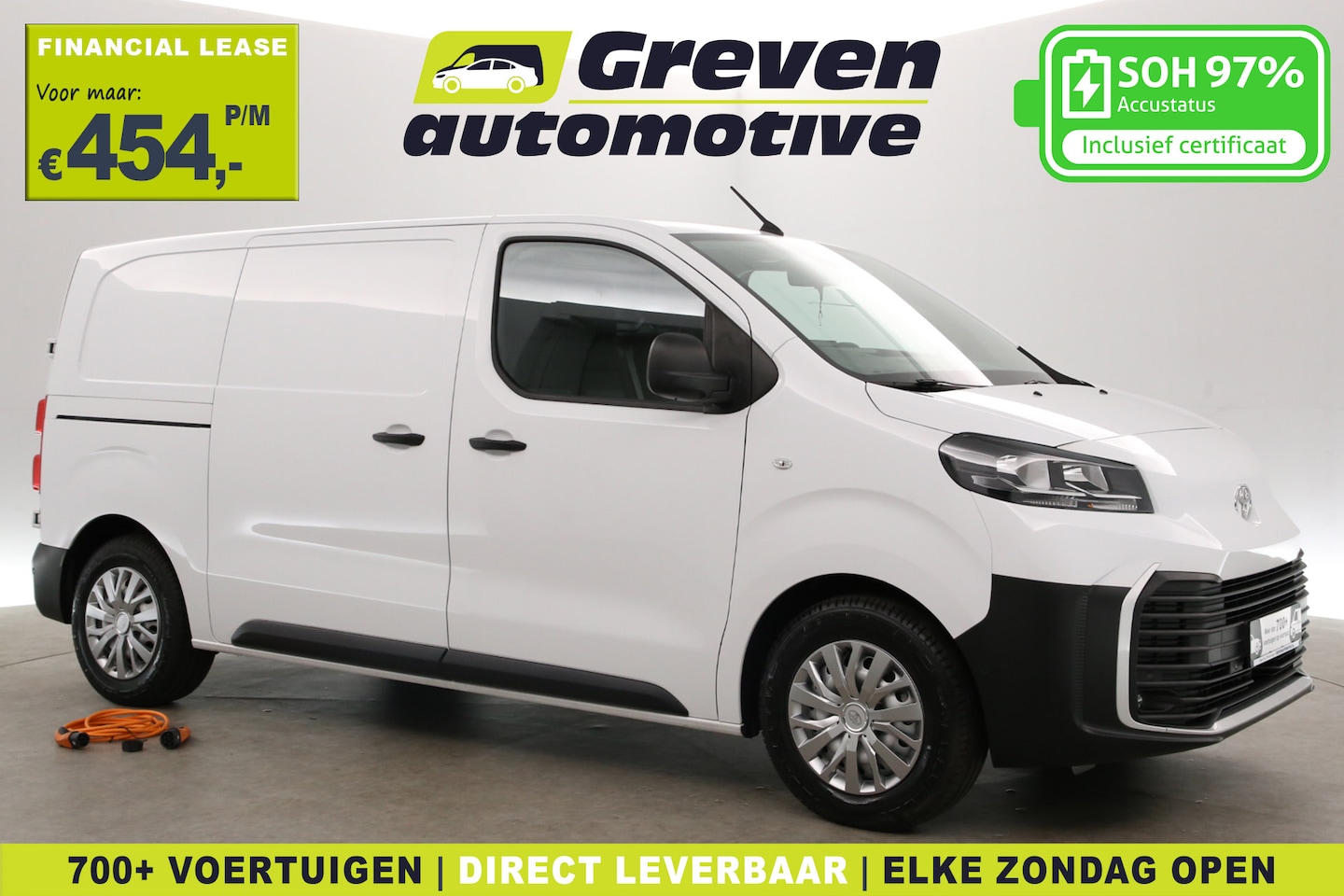 Opel Vivaro-e - Toyota Proace Electric Worker 75 kWh L2H1 Long Range | NIEUW | Snelladen | SOH 97% | Virtu - AutoWereld.nl