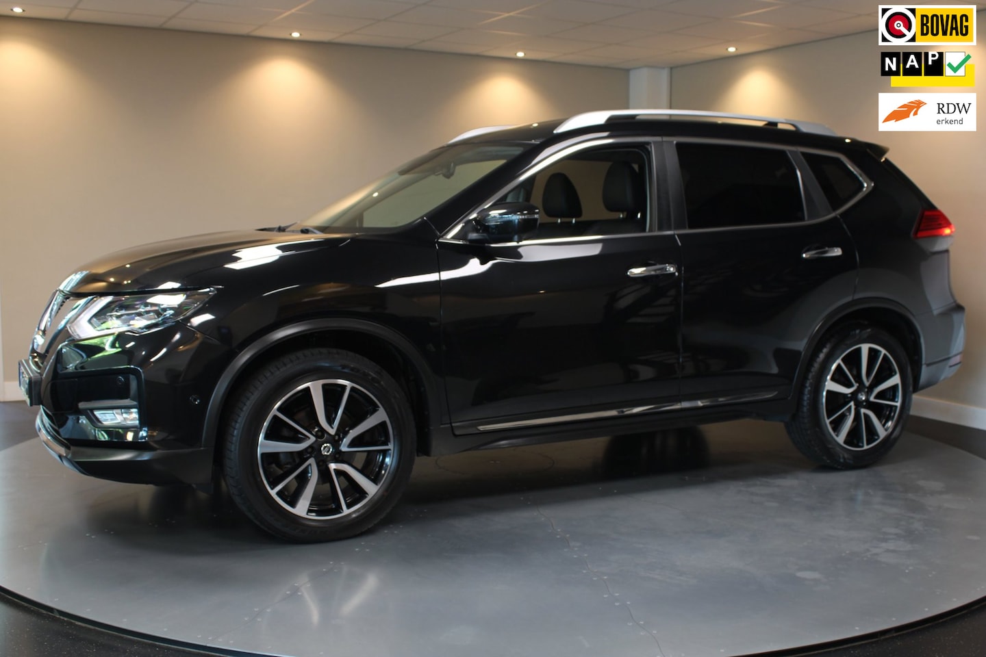 Nissan X-Trail - 1.6 DIG-T Tekna *Pano/Schuifdak* Stoelverw. V+A|Leer|360'Camera|Trekhaak|Elektr.Achterklep - AutoWereld.nl