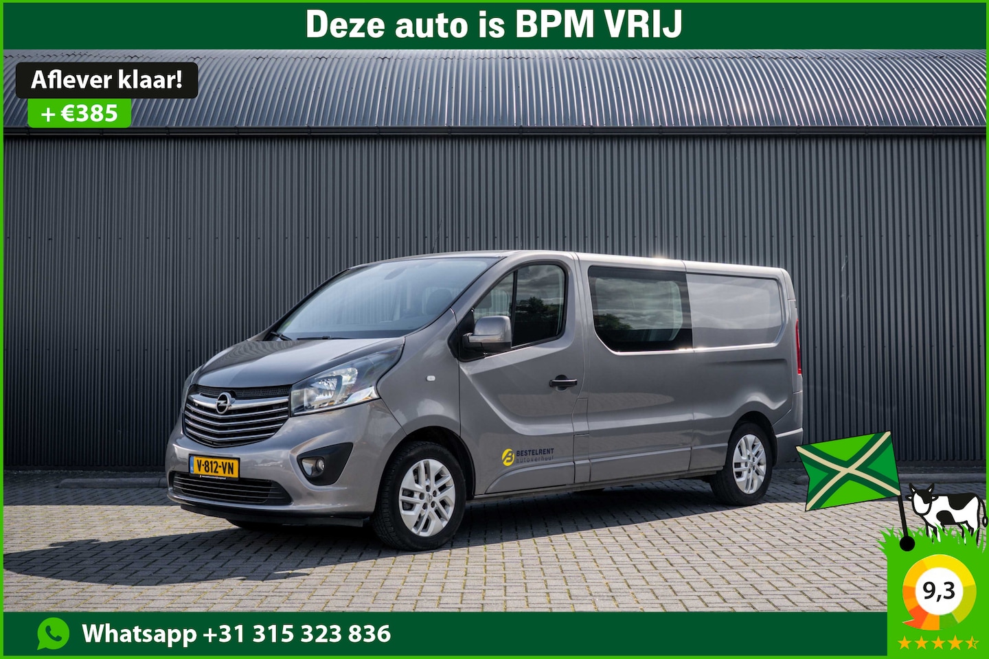 Opel Vivaro - 1.6 CDTI L2H1 | 125PK | DC 6-Zits | Camera | Cruise | Airco | Trekhaak - AutoWereld.nl