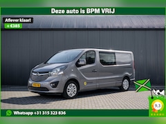 Opel Vivaro - 1.6 CDTI L2H1 | 125PK | DC 6-Zits | Camera | Cruise | Airco | Trekhaak