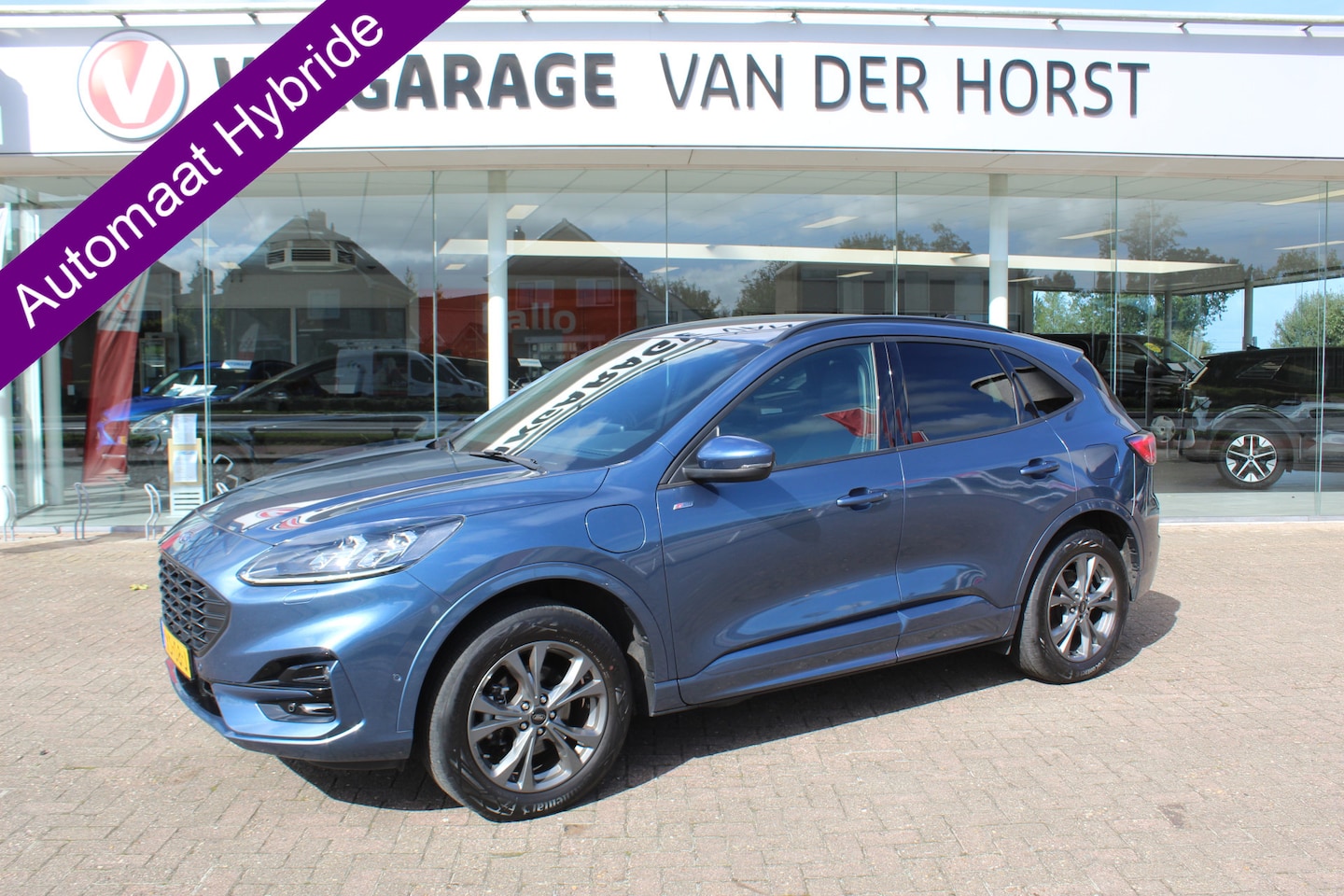 Ford Kuga - 2.5 PHEV ST-Line X 2.5 PHEV ST-Line X , 225pk , 1500kg Trekgewicht Climate control , Stoel en voorruitverwarm - AutoWereld.nl