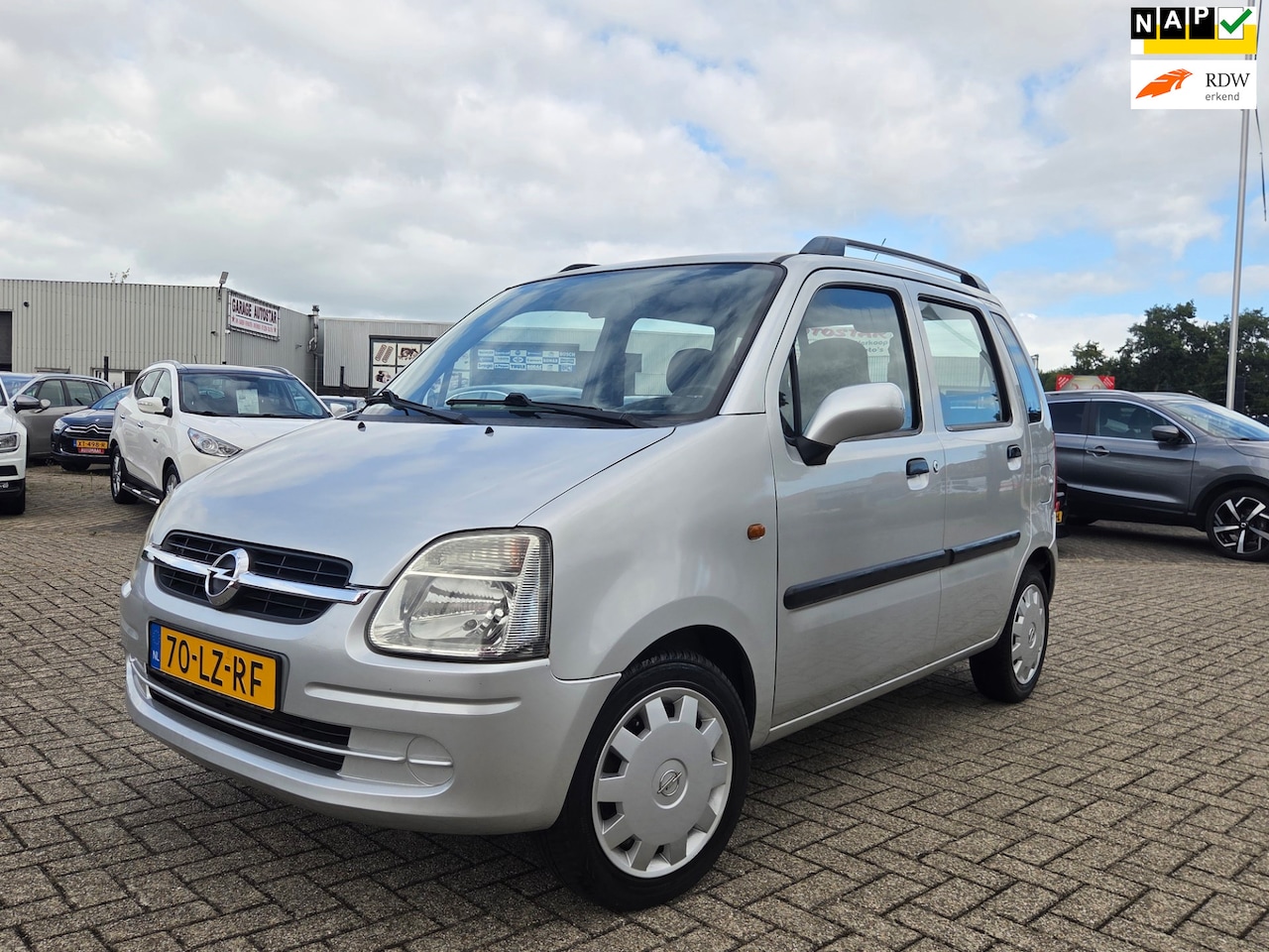 Opel Agila - 1.2-16V Color NAP/TREKHAAK/EERSTE EIGENAAR - AutoWereld.nl