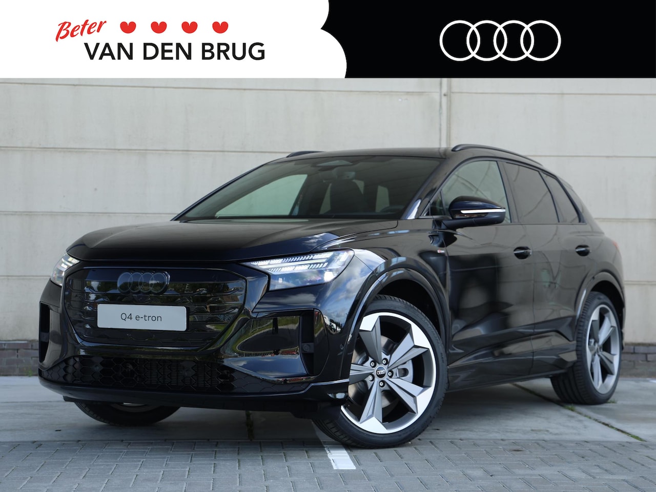 Audi Q4 e-tron - S edition 82 kWh286 PK SUV | Panoramadak | Optiek zwart | Trekhaak | Opbergpakket | - AutoWereld.nl