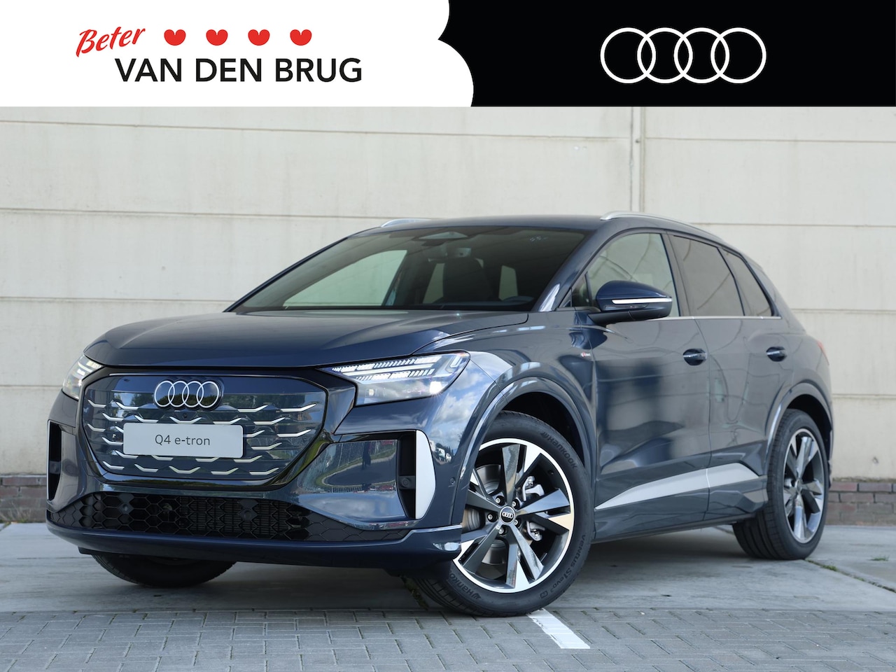 Audi Q4 e-tron - S edition 82 kWh 286 PK SUV | Tech plus pakket | Akoestisch glas | Trekhaak | - AutoWereld.nl