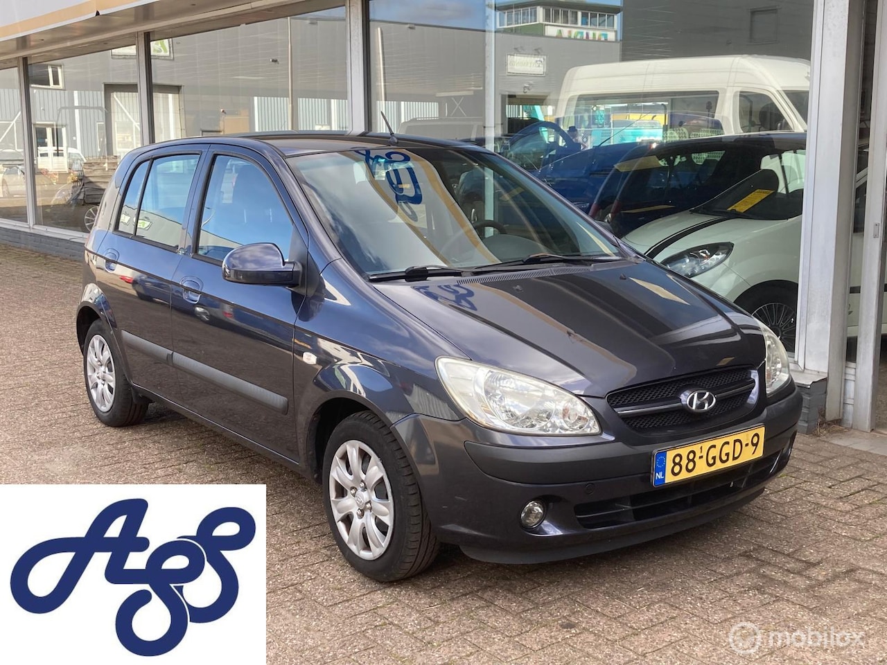 Hyundai Getz - 1.4i APK OKT 2027 bj 2008 171802 km NAP - AutoWereld.nl