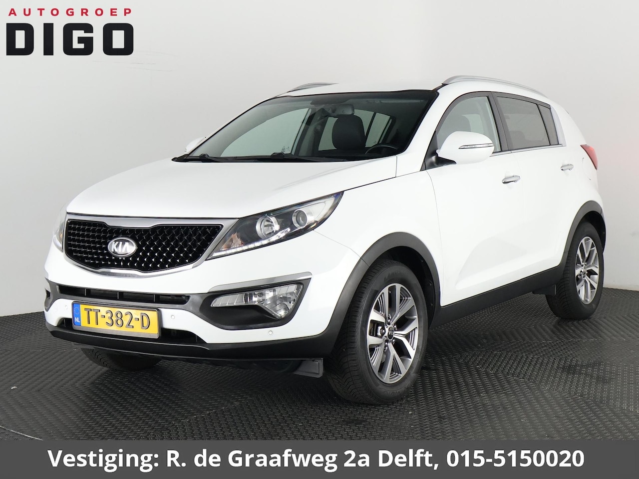 Kia Sportage - 1.6 GDI DynamicLine | Stoelverwarming | Parkeersensoren | Camera | Cruise control - AutoWereld.nl
