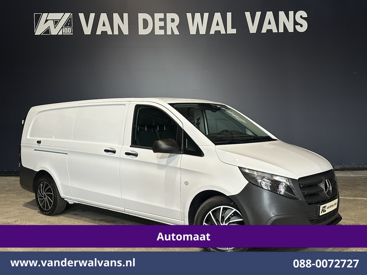 Mercedes-Benz Vito - 116 CDI 164pk 9G-Tronic Automaat L3H1 Euro6 Airco | Camera | Navigatie | Adaptieve Cruisec - AutoWereld.nl