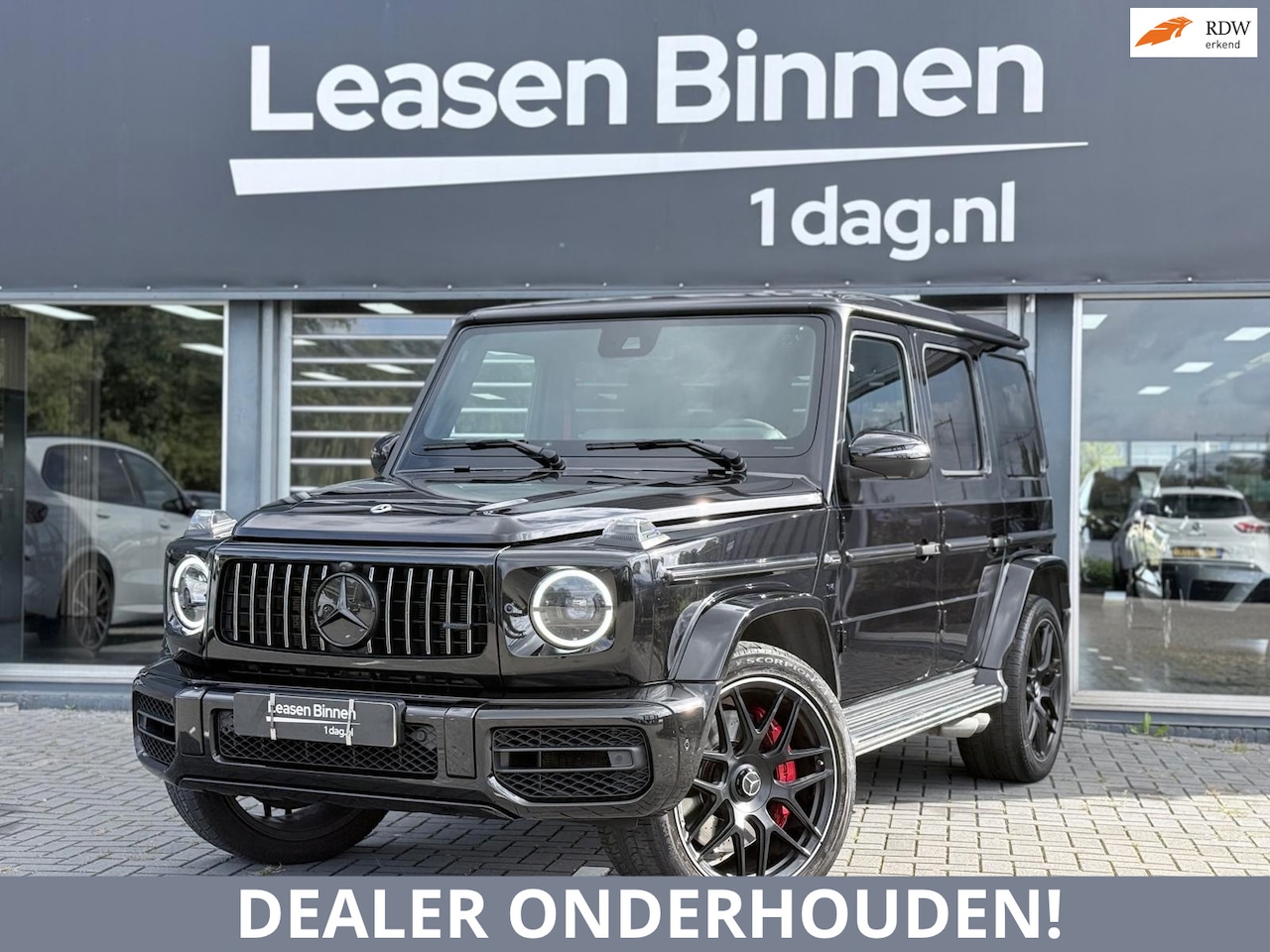 Mercedes-Benz G-klasse - AMG 63 Incl. BTW|Night pakket|Manufaktur|Burmes|Massage-stoelen - AutoWereld.nl