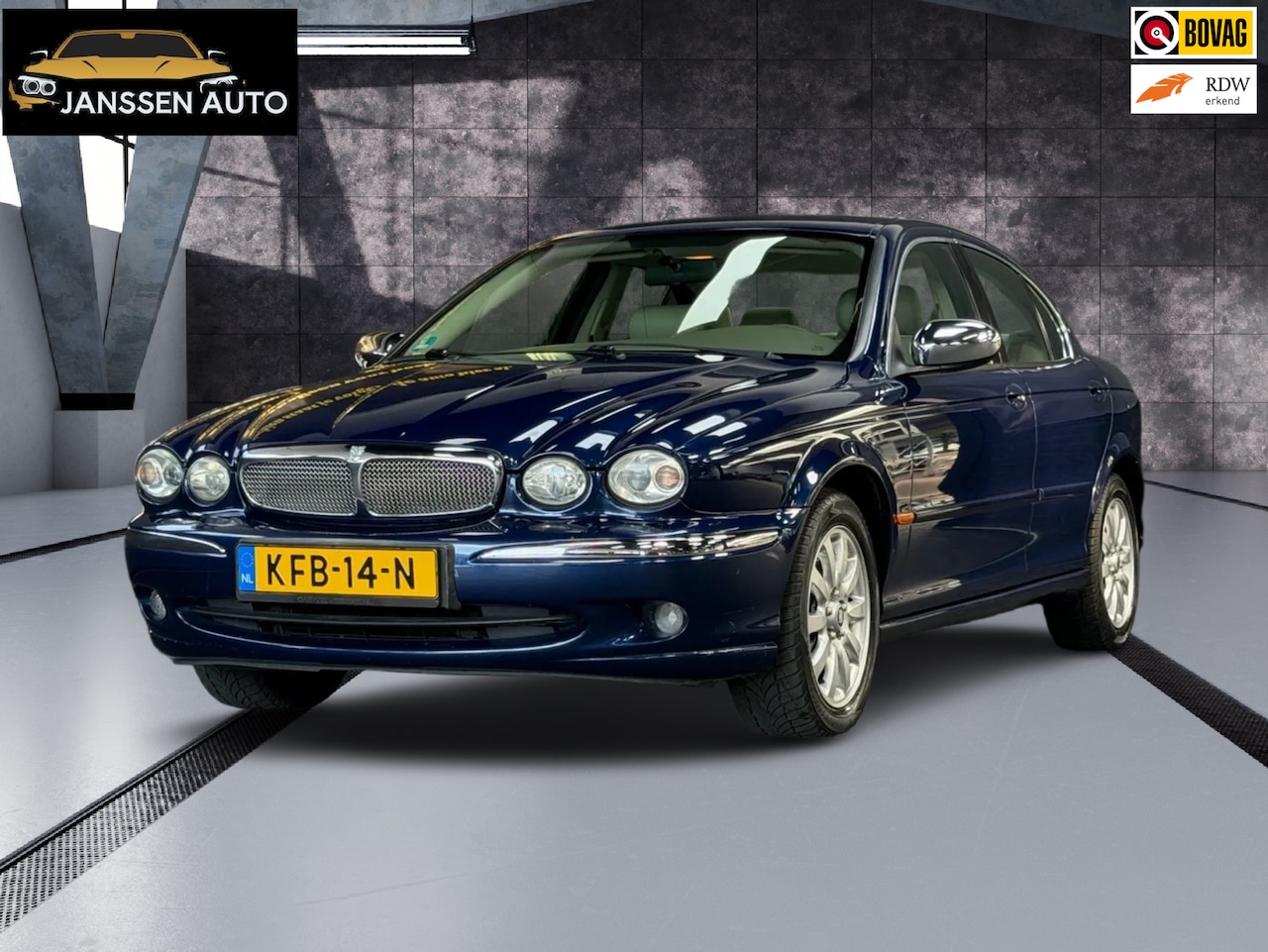 Jaguar X-type - 2.5 V6 Sport 4WD | Lage Km stand | Leder | Automaat | Climate - AutoWereld.nl
