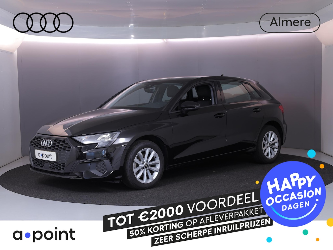 Audi A3 Sportback - 30 TFSI Pro Line 110 pk | Navigatie via App | Parkeersensoren achter | Cruise control | Au - AutoWereld.nl