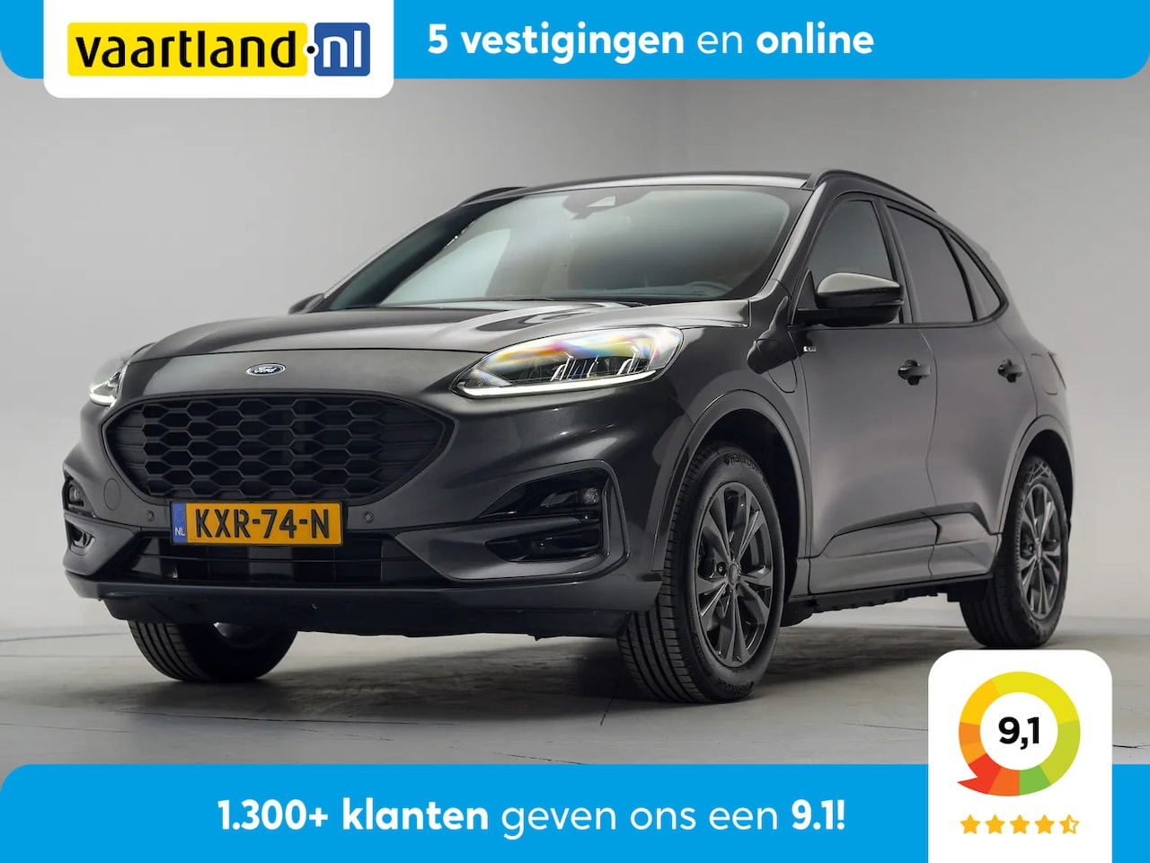 Ford Kuga - 2.5 PHEV ST-Line [ LED Apple/Android Navi Camera Trekhaak ] - AutoWereld.nl