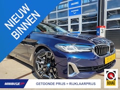 BMW 5-serie - 545e xDrive 394pk. / Individual Tansanitblau / Laser / 20 inch / Comfortstoelen / ACC / Lu