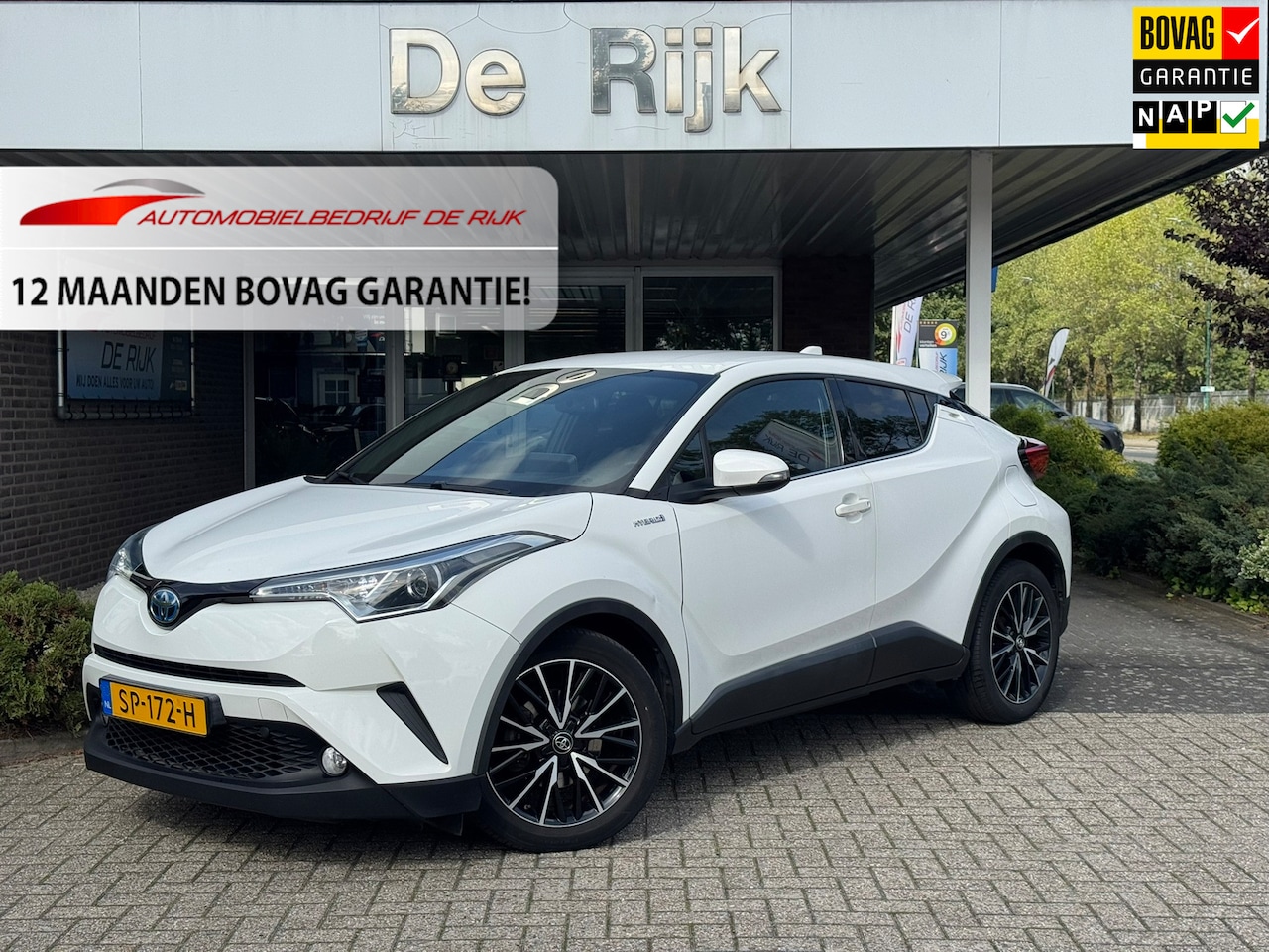 Toyota C-HR - 1.8 Hybrid Dynamic | Trekhaak afn., Navi, Camera, Stoelverw., Adapt. Cruise | Dealeronderh - AutoWereld.nl