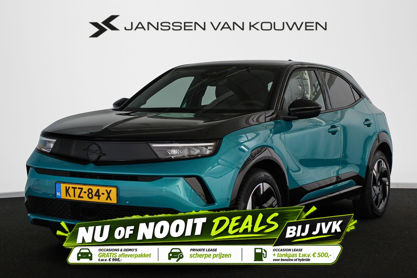 Opel Mokka Electric - GS 54 kWh Stoel-Stuurverwarming Matrix LED Massage Alcantara - AutoWereld.nl