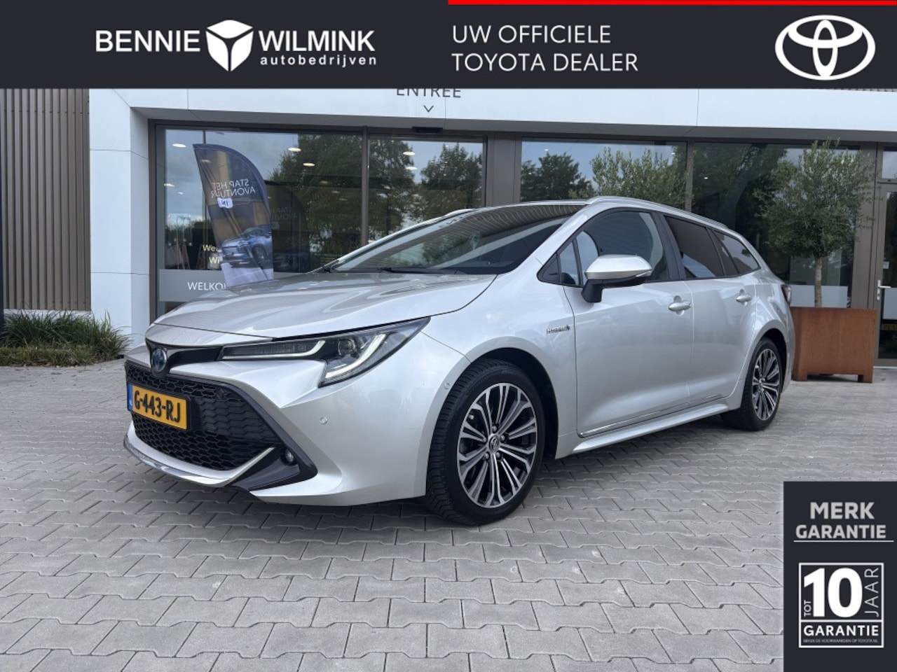 Toyota Corolla Touring Sports - 2.0 Hybrid Style | Head Up | Parkeersensoren V+A - AutoWereld.nl