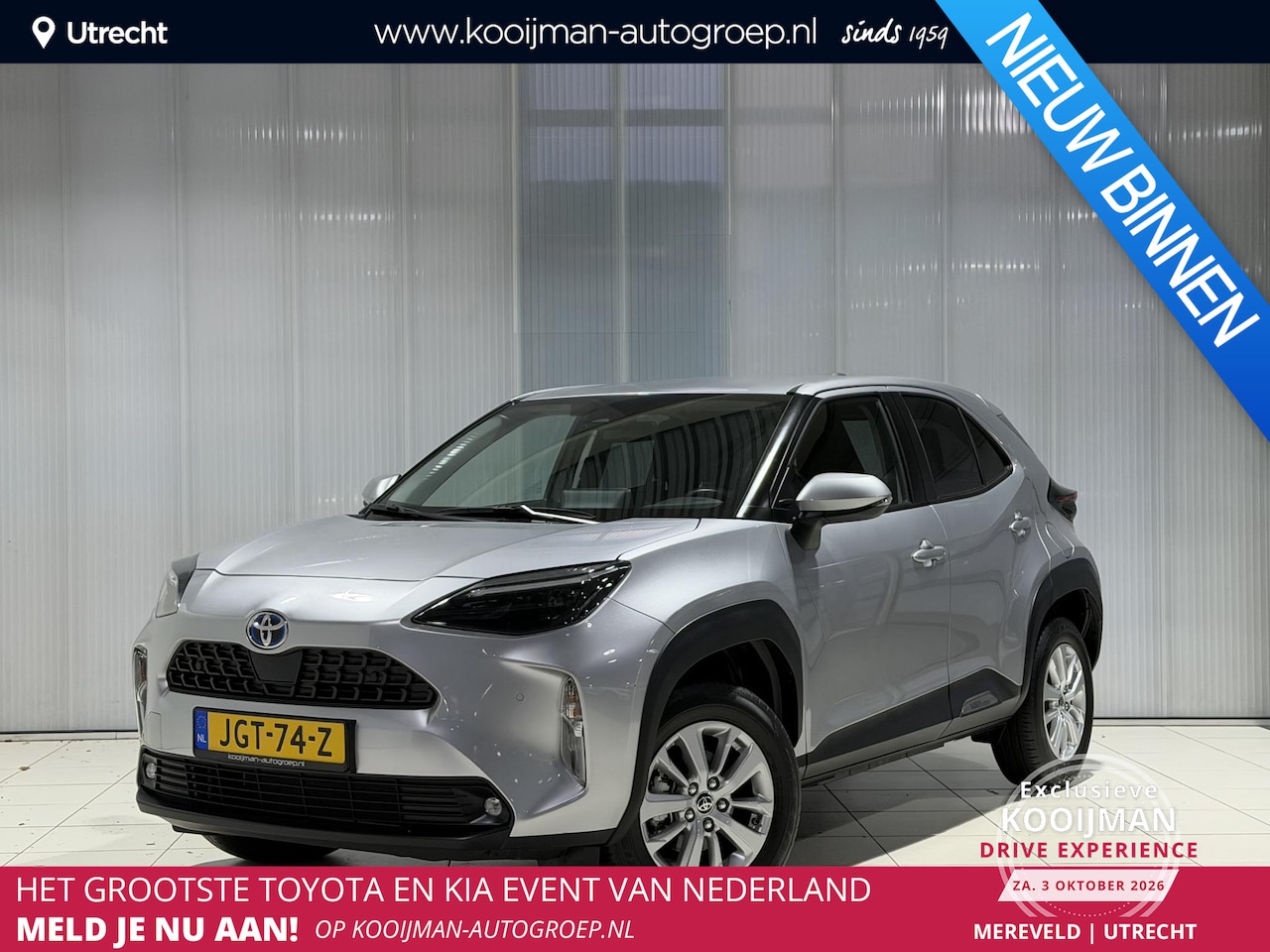 Toyota Yaris Cross - 1.5 Hybrid Dynamic edition | Parkeersensoren voor + achter | 4seizoen banden | Privacy gla - AutoWereld.nl