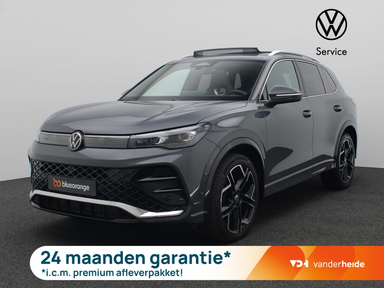 Volkswagen Tiguan - 1.5 eTSI R-Line Business 150PK DSG Panoramadak, Trekhaak, Head-Up Display, Harman Kardon A - AutoWereld.nl