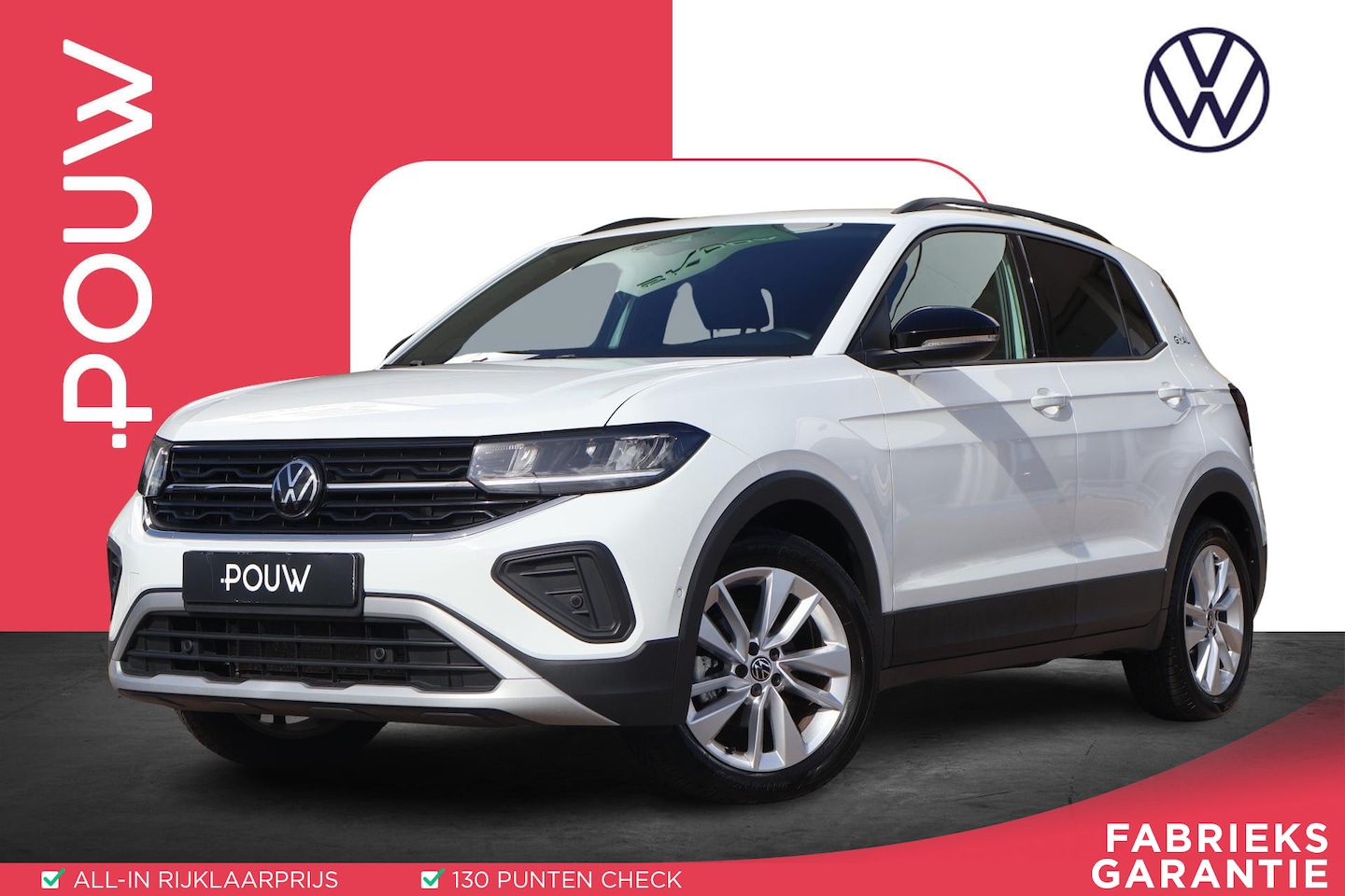 Volkswagen T-Cross - 1.0 TSI 115pk DSG Life Edition | Trekhaak | Navigatie | PDC | Stoelverwarming - AutoWereld.nl