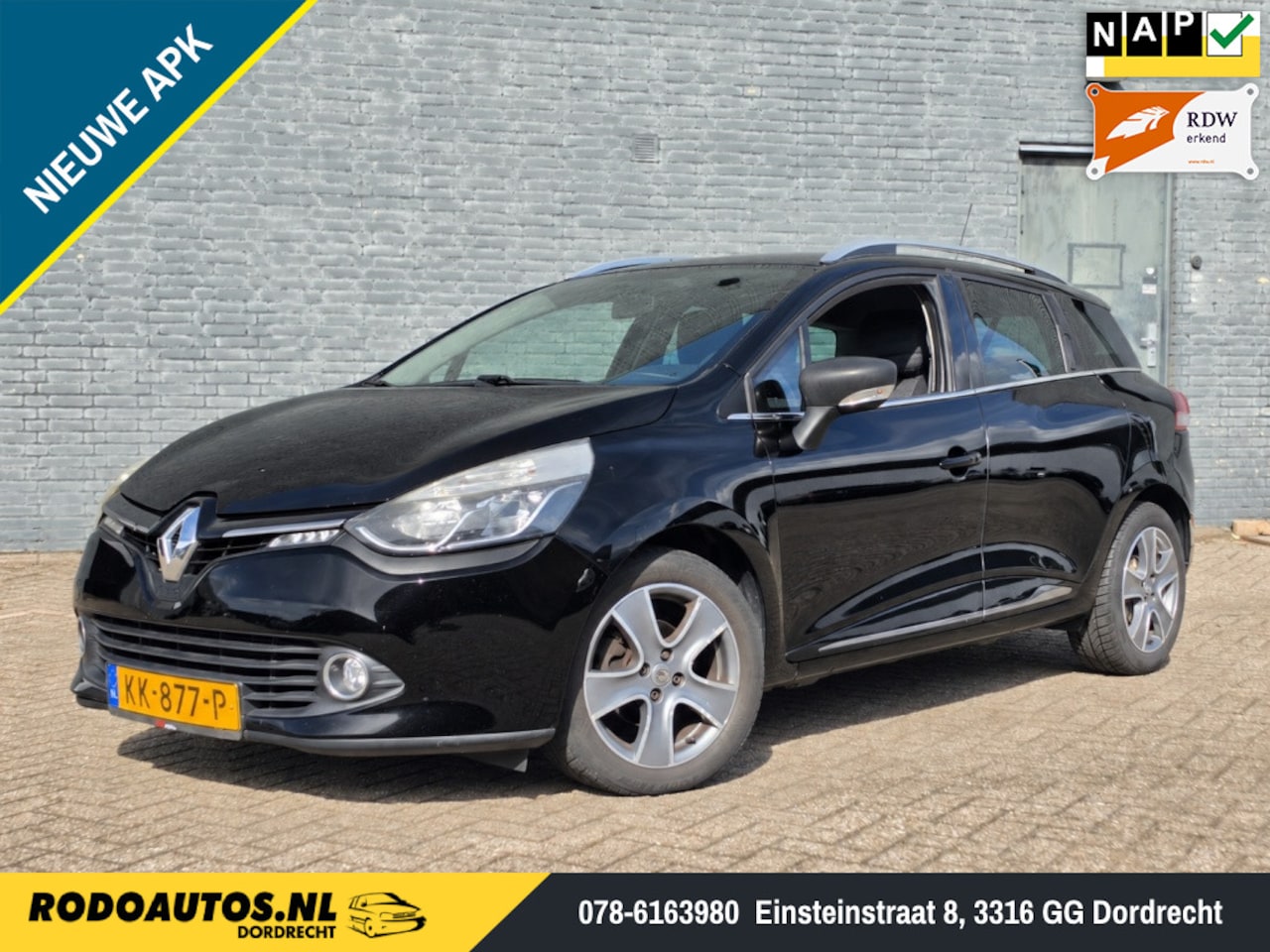 Renault Clio Estate - 1.5 dCi Night&Day Navi/Bluetooth/Airco✅ - AutoWereld.nl