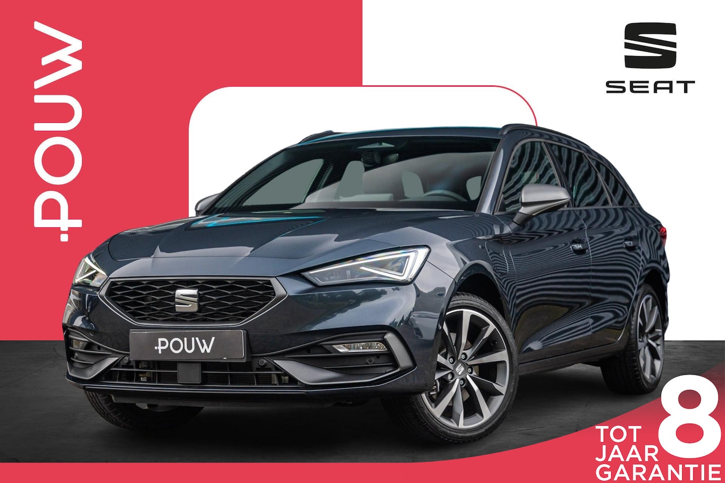 SEAT Leon Sportstourer - 1.5 TSI 204pk DSG e-Hybrid FR Business | LMV 18'' | Trekhaak Uitklapbaar - AutoWereld.nl