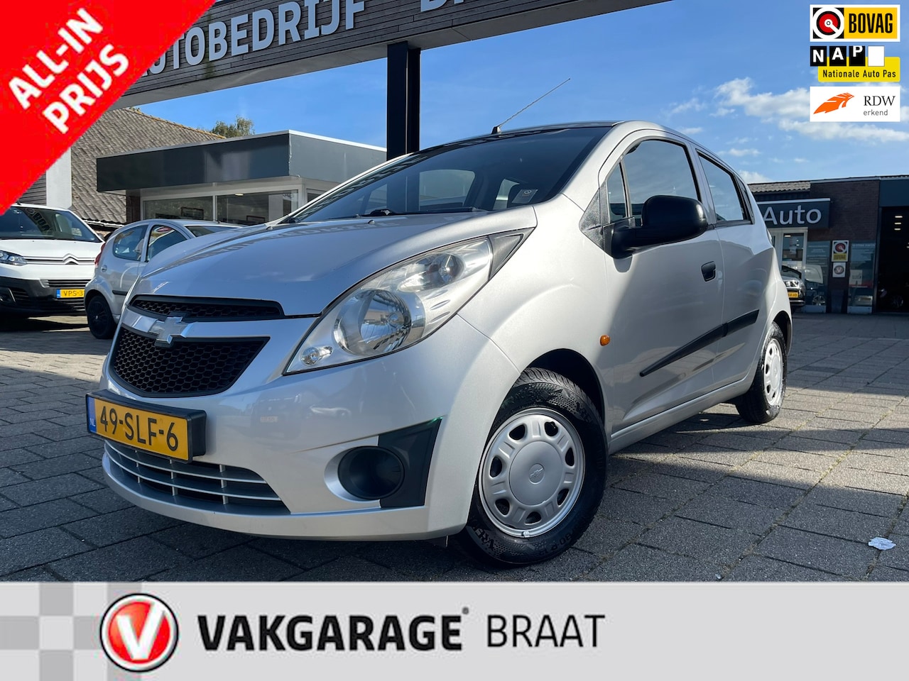 Chevrolet Spark - 1.0 16V Bi-Fuel l AIRCO l APK l ALL-IN PRIJS! - AutoWereld.nl