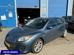 Mazda 3 - 3 1.6 GT-M Line bj. 2010 Navigatie, Airco, Bluetooth, etc. Zeer luxe uitvoering met alle b