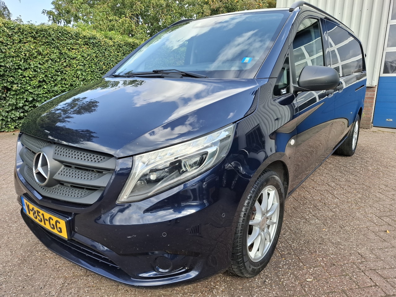 Mercedes-Benz Vito - 119 CDI Extra Lang DC 5-PERSOONS LED/CLIMAT/2 X SCHUIFDEUR 190PK - AutoWereld.nl