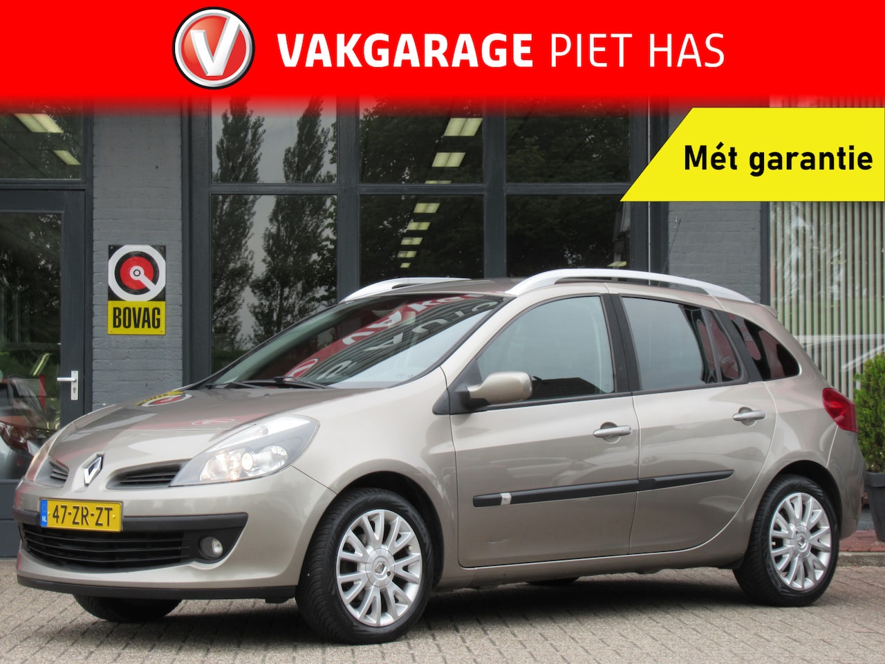 Renault Clio Estate - 1.6-16V Dynamique | Airco | Cruise control | Trekhaak | ISOFIX | Mistlampen | Dakrails | - AutoWereld.nl