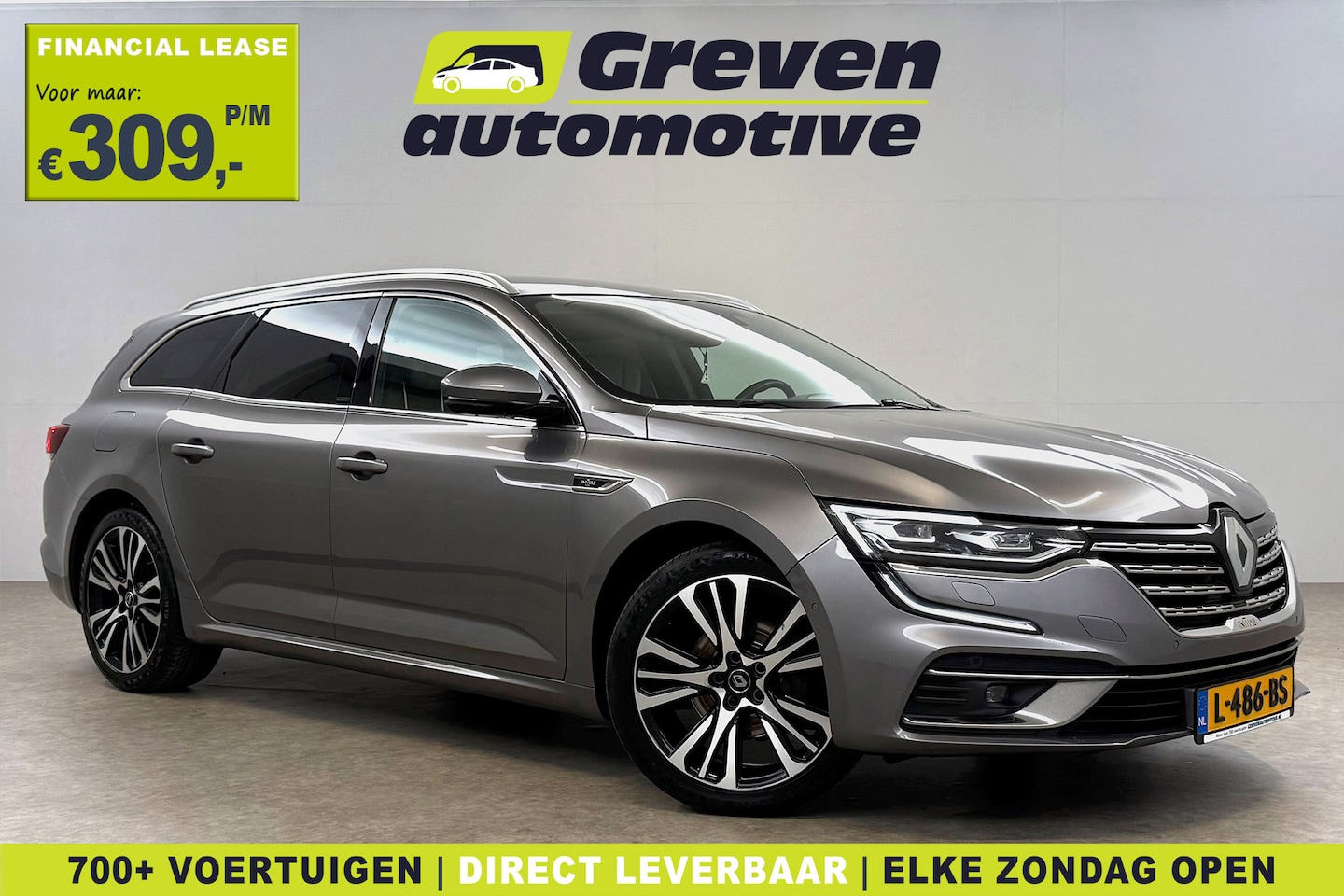 Renault Talisman Estate - 1.3 TCe Initiale Paris | 4 Control | Camera | Virtual | HuD | Bose | Sfeer | Carplay | Tre - AutoWereld.nl
