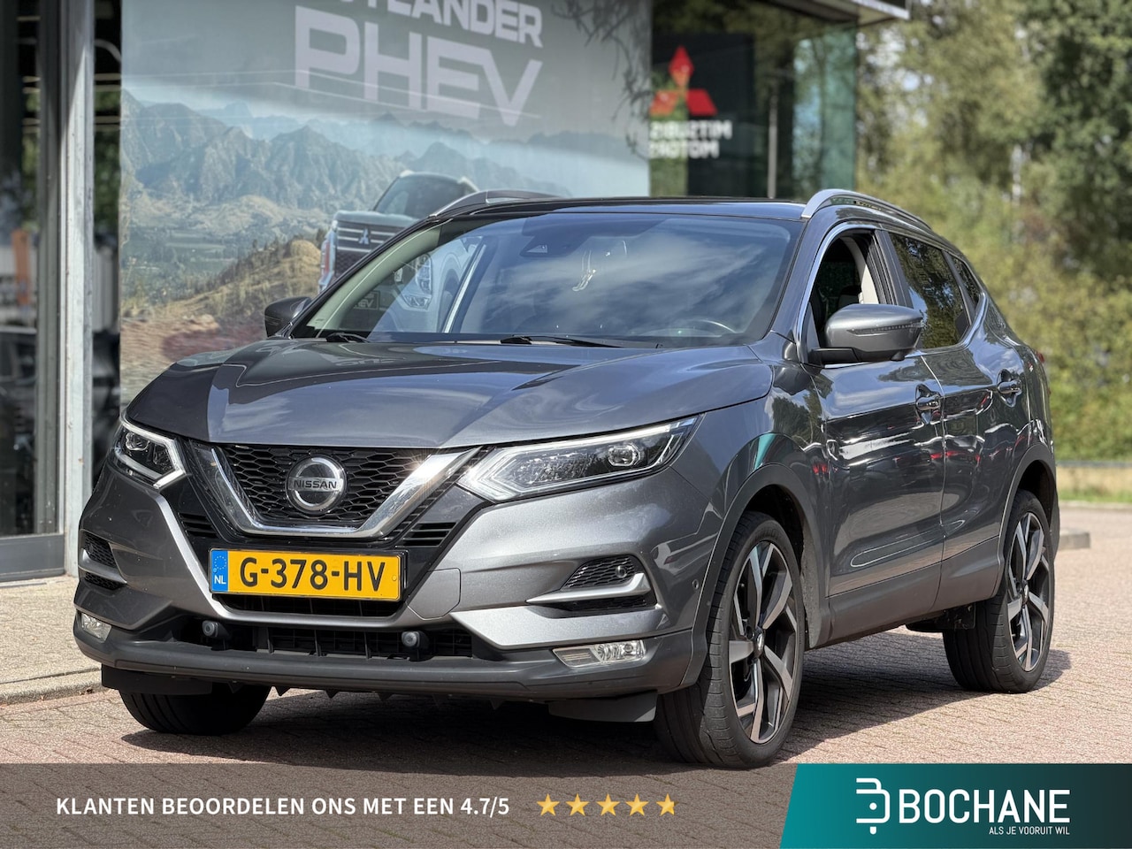 Nissan Qashqai - 1.3 DIG-T Tekna Automaat 160PK | Cruise Control | Rondomzichtcamera | BOSE | Panoramadak | - AutoWereld.nl