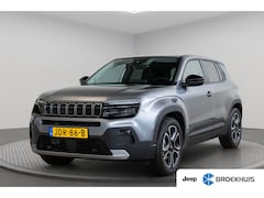 Jeep Avenger - 1.2 e-Hybrid Summit | Tot 8 Jaar Garantie | Voorruit verwarming | Camera | Navigatie | Key
