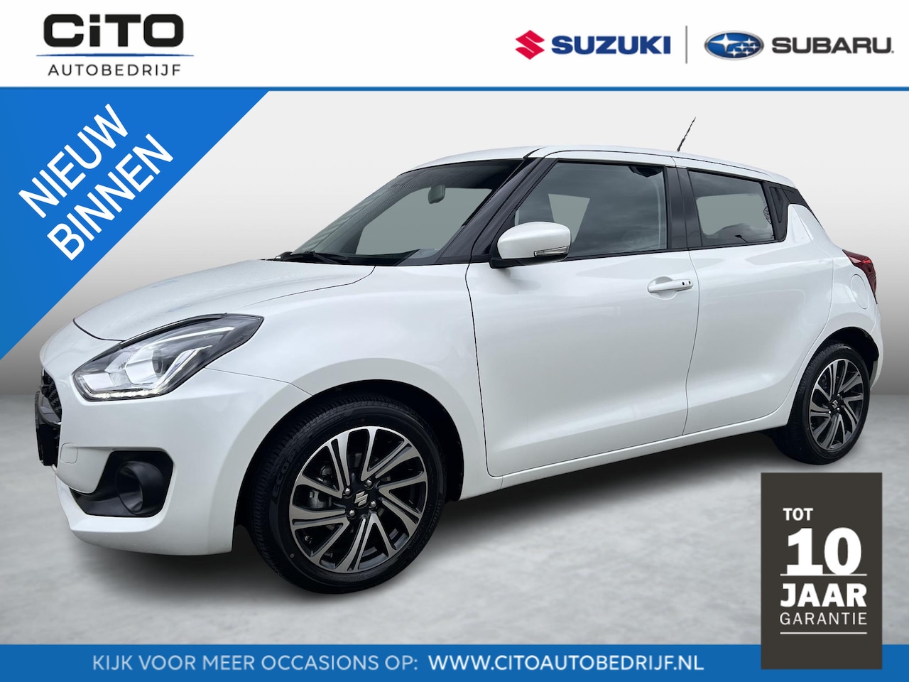 Suzuki Swift - 1.2 Style Smart Hybrid | Apple Carplay & Android Auto | Climate Control | Lage Kilometerst - AutoWereld.nl