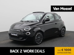 Fiat 500 C - 42 kWh La Prima | SOH 94.9% | ACHTERUITRIJCAMERA | STOELVERWARMING | APPLE CARPLAY - ANDRO