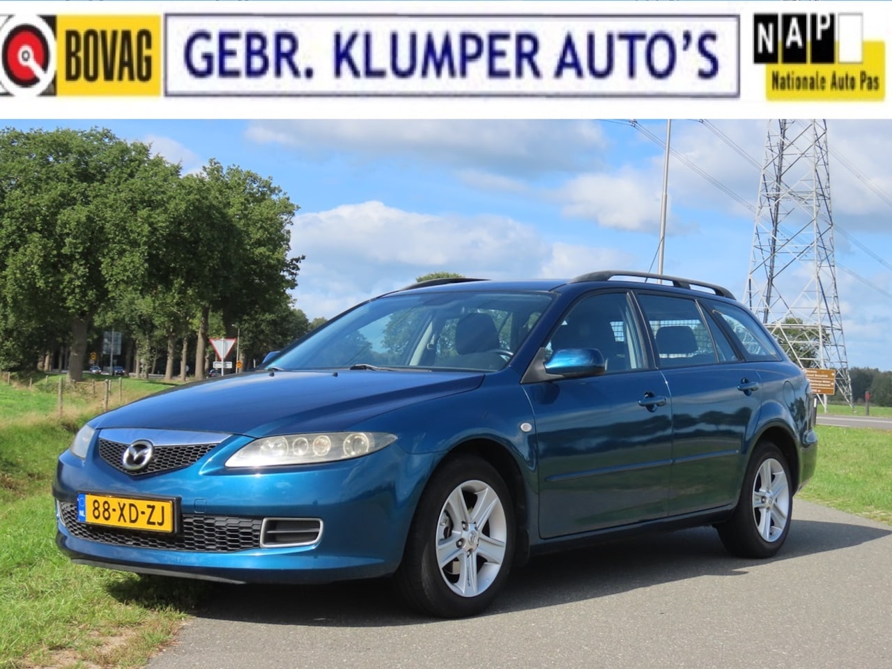 Mazda 6 Sportbreak - 1.8i Touring 3e Eigenaar, Airco/ECC, Cruise, El. Ramen, LM Velgen - AutoWereld.nl